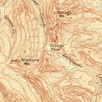 United States Geological Survey Ovando, MT (1905, 125000-Scale) digital map