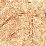 United States Geological Survey Ovando, MT (1905, 125000-Scale) digital map