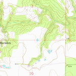 United States Geological Survey Overbrook, OK (1964, 24000-Scale) digital map