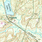 United States Geological Survey Overhills, NC (1957, 24000-Scale) digital map