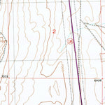 United States Geological Survey Overland, WY (1955, 24000-Scale) digital map
