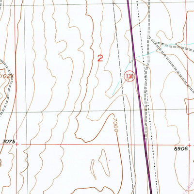 United States Geological Survey Overland, WY (1955, 24000-Scale) digital map