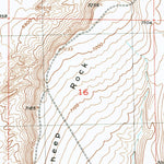 United States Geological Survey Overland, WY (1955, 24000-Scale) digital map