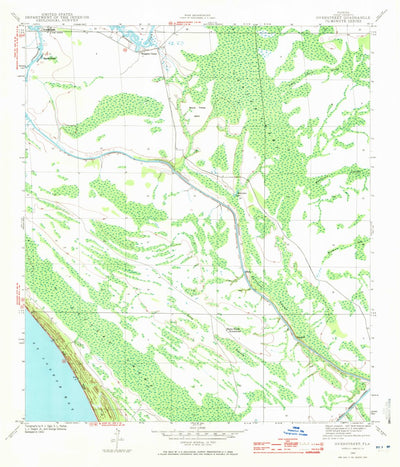United States Geological Survey Overstreet, FL (1943, 24000-Scale) digital map