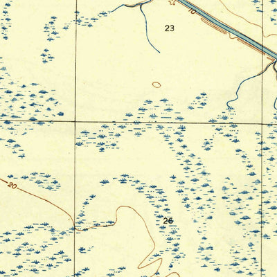 United States Geological Survey Overstreet, FL (1943, 31680-Scale) digital map