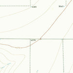 United States Geological Survey Overstreet Lake, TX (1966, 24000-Scale) digital map