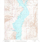 United States Geological Survey Overton Beach, NV (1953, 62500-Scale) digital map