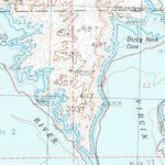 United States Geological Survey Overton Beach, NV (1983, 24000-Scale) digital map