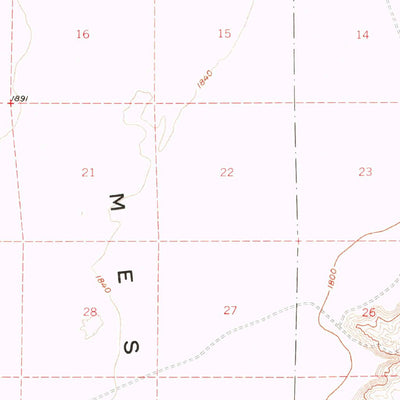 United States Geological Survey Overton, NV (1958, 62500-Scale) digital map