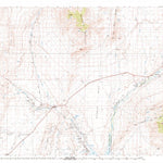 United States Geological Survey Overton, NV-AZ (1987, 100000-Scale) digital map
