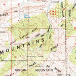 United States Geological Survey Overton, NV-AZ (1987, 100000-Scale) digital map
