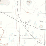 United States Geological Survey Overton NW, NV (1983, 24000-Scale) digital map