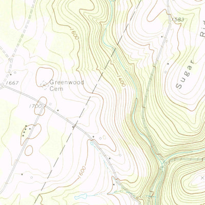 United States Geological Survey Overton, PA (1970, 24000-Scale) digital map