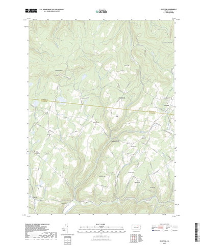 United States Geological Survey Overton, PA (2023, 24000-Scale) digital map