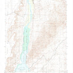 United States Geological Survey Overton SE, NV (1983, 24000-Scale) digital map