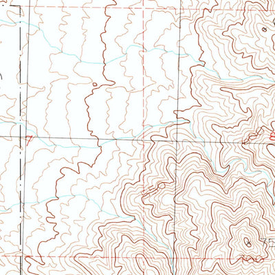 United States Geological Survey Overton SE, NV (1983, 24000-Scale) digital map