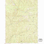 United States Geological Survey Overwhich Falls, MT-ID (1991, 24000-Scale) digital map
