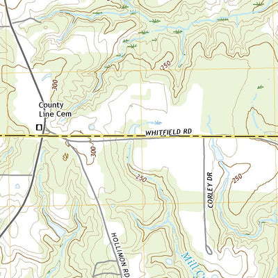 United States Geological Survey Ovett, MS (2021, 24000-Scale) digital map