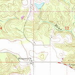 United States Geological Survey Ovett SE, MS (1964, 24000-Scale) digital map
