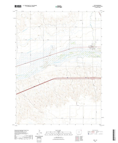 United States Geological Survey Ovid, CO (2022, 24000-Scale) digital map