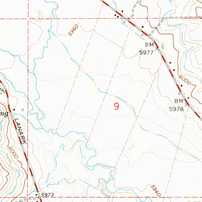 United States Geological Survey Ovid, ID (1967, 24000-Scale) digital map