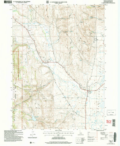 United States Geological Survey Ovid, ID (2005, 24000-Scale) digital map