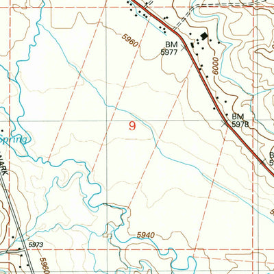 United States Geological Survey Ovid, ID (2005, 24000-Scale) digital map