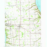 United States Geological Survey Ovid, NY (1942, 24000-Scale) digital map