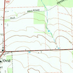 United States Geological Survey Ovid, NY (1970, 24000-Scale) digital map