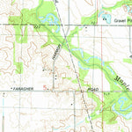 United States Geological Survey Ovid West, MI (1974, 24000-Scale) digital map