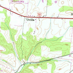 United States Geological Survey Ovilla, TN (1951, 24000-Scale) digital map