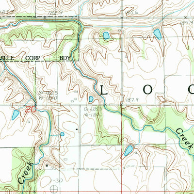 United States Geological Survey Owaneco, IL (1982, 24000-Scale) digital map