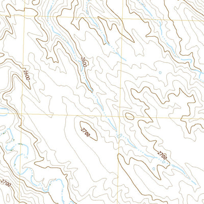 United States Geological Survey Owanka NW, SD (2021, 24000-Scale) digital map