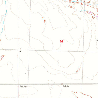 United States Geological Survey Owanka, SD (1954, 24000-Scale) digital map