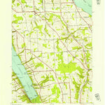 United States Geological Survey Owasco, NY (1943, 24000-Scale) digital map