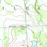 United States Geological Survey Owasco, NY (1955, 24000-Scale) digital map