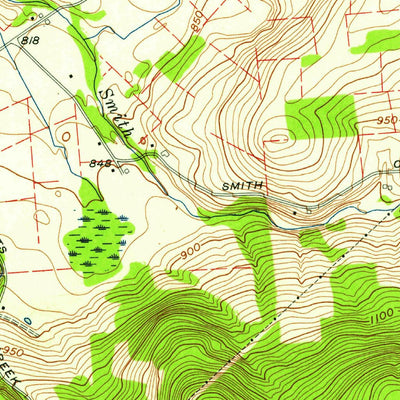 United States Geological Survey Owego, NY (1956, 24000-Scale) digital map