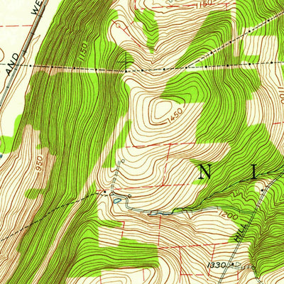 United States Geological Survey Owego, NY (1956, 24000-Scale) digital map