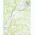 United States Geological Survey Owego, NY (1969, 24000-Scale) digital map