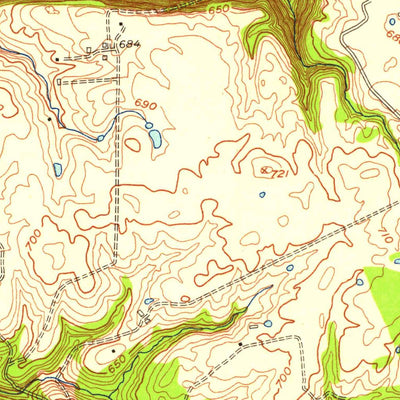 United States Geological Survey Owen, IN-KY (1954, 24000-Scale) digital map