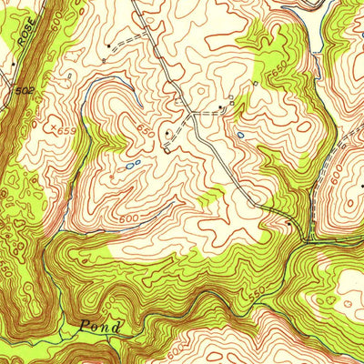 United States Geological Survey Owen, IN-KY (1954, 24000-Scale) digital map