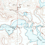 United States Geological Survey Owen Lake, SD (1983, 24000-Scale) digital map