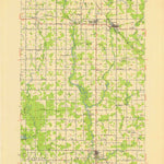 United States Geological Survey Owen, WI (1953, 48000-Scale) digital map