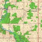 United States Geological Survey Owen, WI (1963, 62500-Scale) digital map