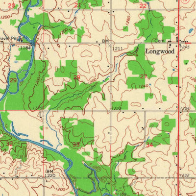 United States Geological Survey Owen, WI (1963, 62500-Scale) digital map