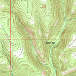 United States Geological Survey Owens Butte, OR (1967, 24000-Scale) digital map