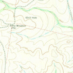 United States Geological Survey Owens Creek NE, TX (1967, 24000-Scale) digital map