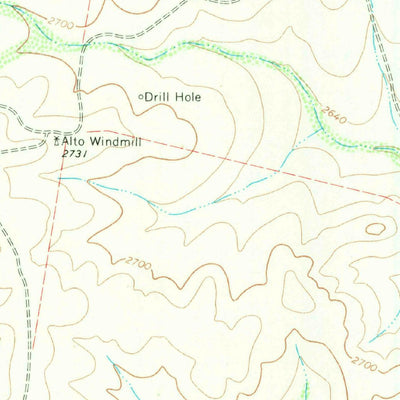 United States Geological Survey Owens Creek NE, TX (1967, 24000-Scale) digital map