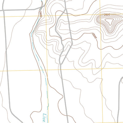 United States Geological Survey Owens Creek NW, TX (2012, 24000-Scale) digital map