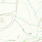 United States Geological Survey Owens Creek SW, TX (1967, 24000-Scale) digital map